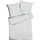 KAEPPEL Uni Mako-Satin grau 155 x 220 cm + 80 x 80 cm