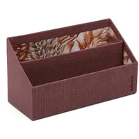 Rhodia Briefständer 25x10x14 cm, Kunstleder - Amarant, 120037C