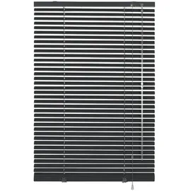 GARDINIA Aluminium-Jalousie 25 mm 80 x 175 cm schiefer