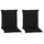 BEO Sitzauflage 118 x 46 x 8 cm anthrazit 2-tlg.