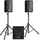 Vonyx VX1015BT 2.1 Aktiv-Lautsprecher-Set 15