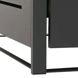 MCW Mülltonnenverkleidung H40 125 x 198 x 84 cm anthrazit