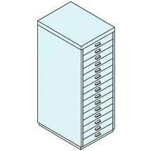 BISLEY Hängeregistraturschrank 80 x 62,2 x 101,6 cm schwarz