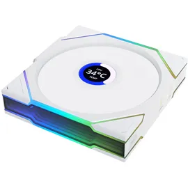 Lian Li UNI FAN TL120 LCD Reverse Blade Wireless White | Gehäuselüfter