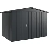 hörmann stauraumsysteme Juno Gerätehaus 3,10 x 2,14 m Anthrazit