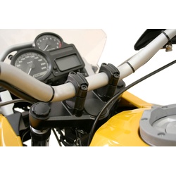SW-Motech BMW R1200GS/Adv./F800GS/Adv 30mm, Lenkererhöhung - Schwarz