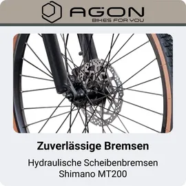 Agon Alpha 27,5 Zoll RH 54 cm Unisex schwarz/beige