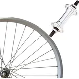 Roland Vorderrad 26"1 3/8\" silber Kasten-Alu, Alunabe