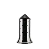 Alessi Salzstreuer 11,3 cm Schwarz befüllt