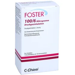 Foster 100/6 μg 120 Hub Dosieraerosol 120 Sp