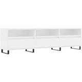 vidaXL TV-Schrank 150x30x44,5 cm Weiß Holzwerkstoff
