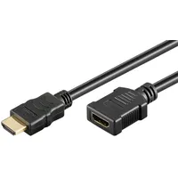 Goobay HDMI-Kabel 1 m HDMI Typ A (Standard) Schwarz