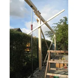 PIHER Deckenstütze Stahl 40-60 cm schwarz