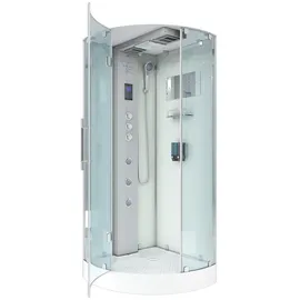 AcquaVapore D37-20l3-ec Dusche Dampfdusche Duschtempel Duschkabine -th. 100x100 Mit 2k Scheiben Versiegelung - Acquavapore