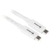 Sharkoon 4044951021178 0,5 m, USB C USB 3.2 Gen 2 Kabel USB-C Stecker > USB-C Stecker