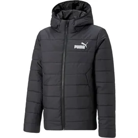 Puma ESS Hooded Padded Jacket Wattierte Jacke, Schwarz,