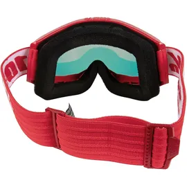 100% Strata 2 Sonnenbrille - Red - Mirror Red Lens/CAT3
