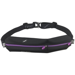 Fitletic Laufgürtel Fitletic – Laufgürtel „Neo 2“ für Handy, Sportgürtel, Fitnessgürtel Premium Laufausrüstung lila|schwarz