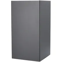 JAN KURTZ Planter 33 x 33 x 60 cm Schwarz