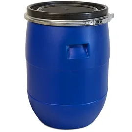 plasteo Weithalsfass 60 l blau
