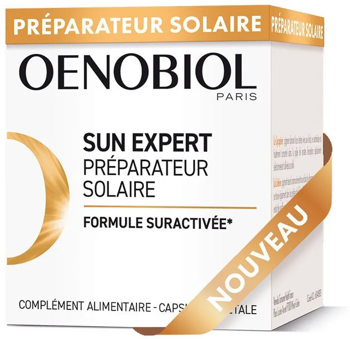 Oenobiol SUN Expert Solar Preparateur, Nahrungsergänzungsmittel - 30 Kapseln