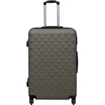 vidaXL Hartschalen-Trolley 2-Rollen Cabin 28 cm / 28 l grau
