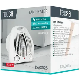 Teesa TSA8025 2000 W Weiß