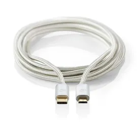 Nedis USB-C auf Micro-B 3 m Gold