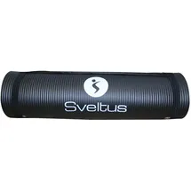 Sveltus 140 x 60 x 1 cm Gymnastikmatte Unisex Erwachsene, schwarz
