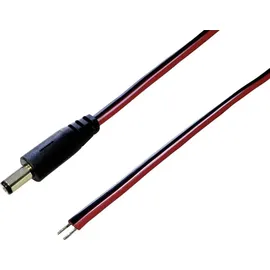 BKL Electronic BKL 075102 - offene Kabelenden 5.50mm 2.10mm 1.00m 1St.