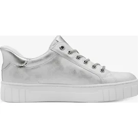 Marco Tozzi Sneaker Damen Weite E Silver Comb 39