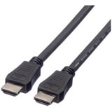 Value HDMI Anschlusskabel HDMI-A Stecker 7.50m Schwarz 11.99.5736 Geschirmt HDMI-Kabel