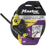 Master Lock Python Gelb/Schwarz Kabelschloss 1,80 m