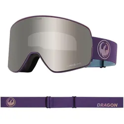 NFX2 Unisex Skibrille - Deep Plum/LL Silver Ionized & LL Violet EINHEITSGRÖSSE