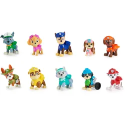 Spin Master - PAW Patrol, 10. Jubiläum, Action Pack Pups Figuren Geschenkset mit 10 Hundefiguren zum Sammeln