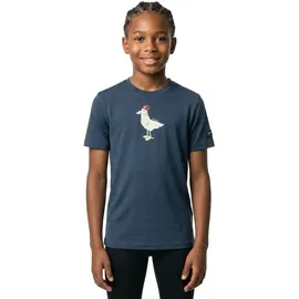 super.natural Johnny Kurzarm-t-shirt - Blueberry / Various - 140 cm