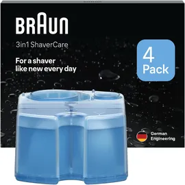 Braun Reinigungskartuschen Clean & Renew CCR 4 St.