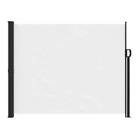 vidaXL Seitenmarkise 160 x 300 cm Weiß Polyester