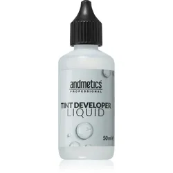 andmetics Professional Tint Developer Liquid Aktivierungsemulsion für Brauen - und Wimpernfärbung 50 ml