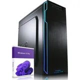 Greed Greed® Basic V2 PC mit Intel Core i5 10400 - Schneller Rechner + Computer für Büro & Homeoffice mit 4,3 GHZ, 8GB RAM/Arbeitsspeicher - 256 GB SSD - DVD+RW - USB3.1 - WLAN, inkl. Windows 11 Pro
