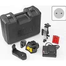 Stabila LAX 600, 12-V 7-teiliges Set, Mit Akku Und Ladegerät