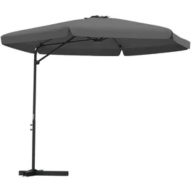 vidaXL Sonnenschirm mit Stahlmast 300 x 250 cm anthrazit
