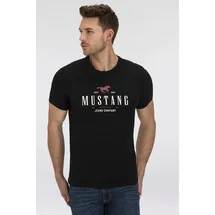 Mustang T-Shirt »Style Alex C Print«, schwarz