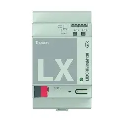 Theben 4800492 LUXORliving-Wetterzentrale für die Verwendung mit Wettersensor LUXORliving M100 LUXORliving M130