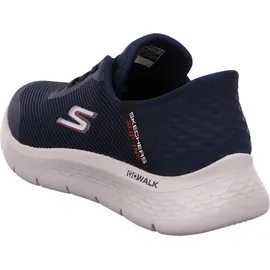 SKECHERS Go Walk Flex Navy And Grey Textile / Synthetic 42