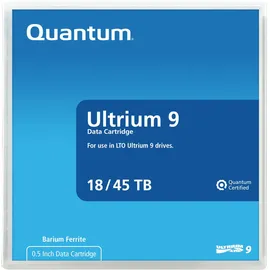 Quantum LTO Ultrium 9 - 18 TB / 45 TB - Data Cardridge