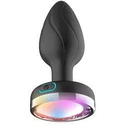 Intima Luminous Anal Plug Schwarz 