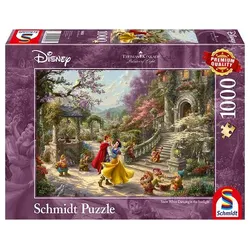 Disney, Schneewittchen - Tanz mit dem Prinzen - 1000 Teile Puzzle (Thomas Kinkade)