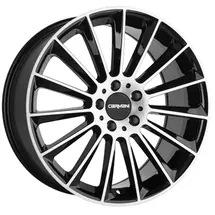 CARMANI 17 Fritz 8,0x19 black polish