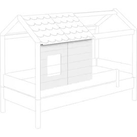 Paidi Fenster- und Wandpaneele Tiny House Dekor Weiß